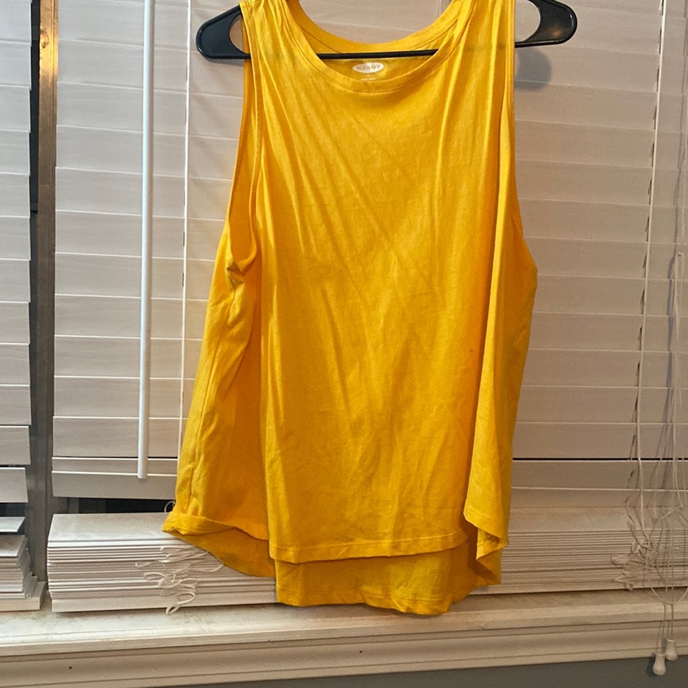 Mustard yellow xl runs small